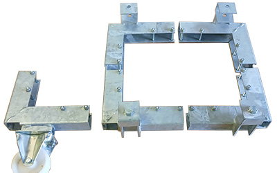 Absperrgitter Plastik